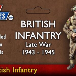 Victrix British infantry and heavy weapons